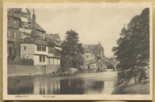 Vorschaubild Hannover: Alt-Venedig. Postkarte Kunst-Verlag Paul Feldheim, versendet 1913